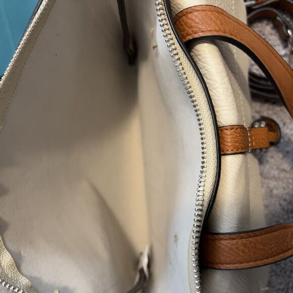 Charming Charlie Ivory and Teal Purse Bag Lot of 2 Crossbody - Picture 8 of 12